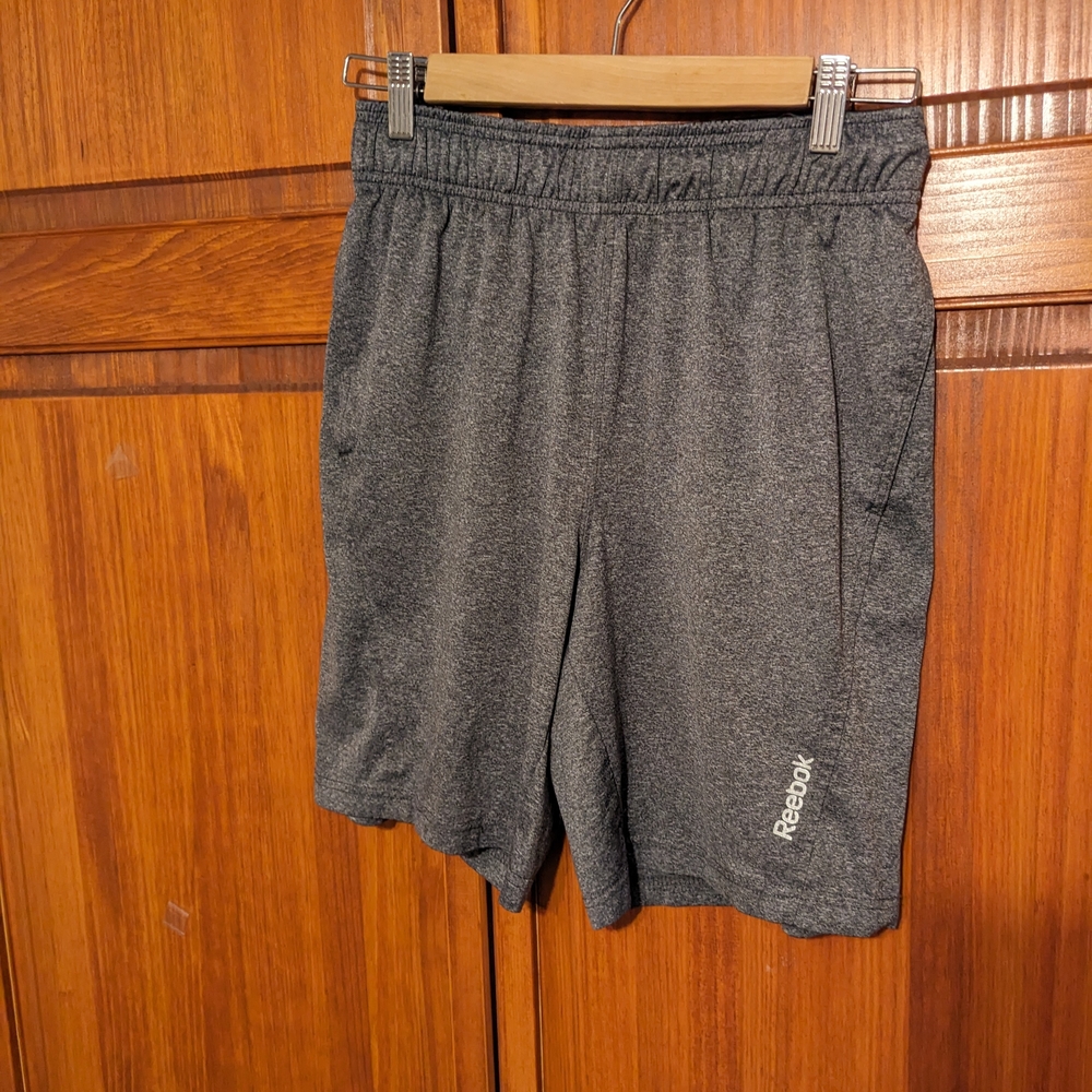 Reebok Men's Charcoal Athletic Shorts